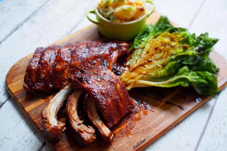 Slow Cooked BBQ Ribs 6