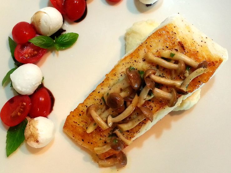 halibut-yuzu-mushroom-butter-sauce