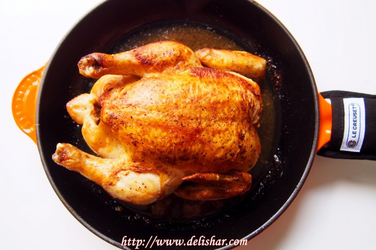 Skillet Roast Chicken
