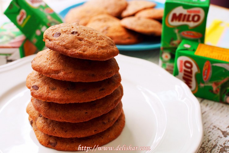 4 Chocolate Chips Milo Cookies