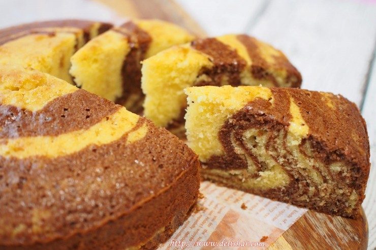 marble butter cake 3