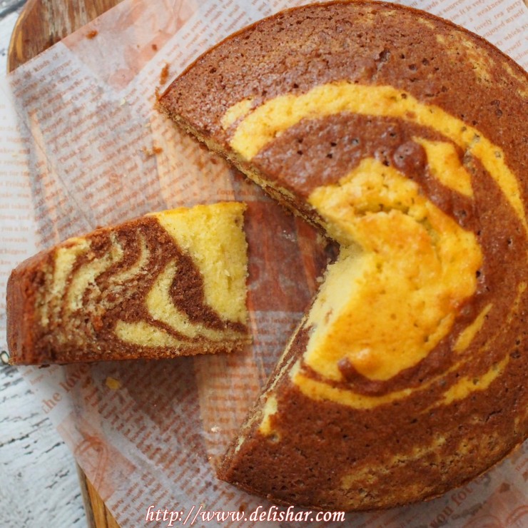 marble butter cake 4