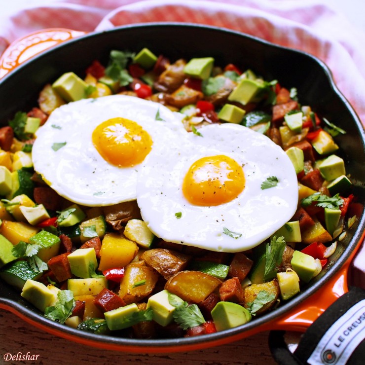 Spanish Breakfast Hash