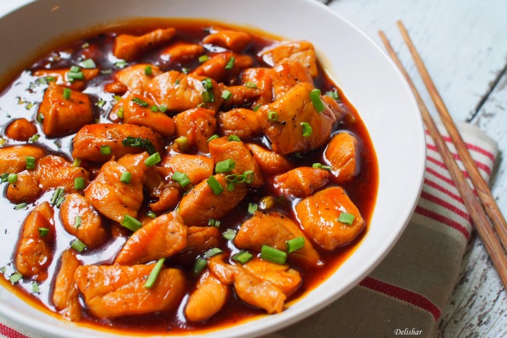 Bourbon Chicken 1