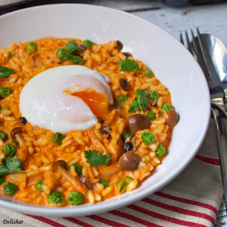 Thai Risotto with Sous Vide Egg insta 2
