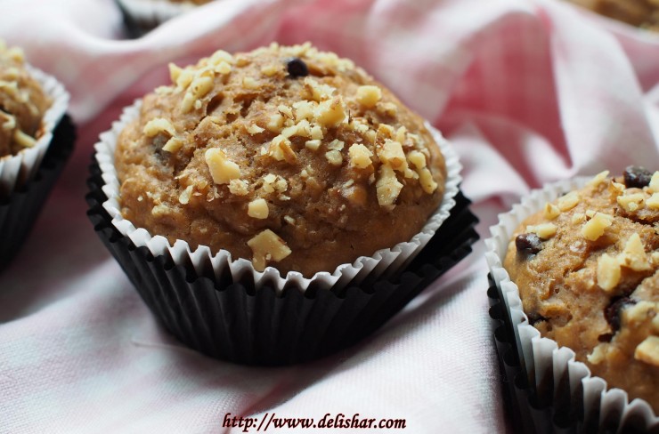 banana nut muffins 4