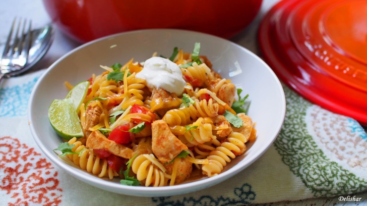 Chicken Fajita Pasta 4