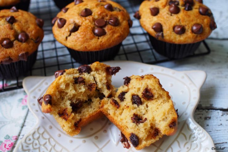 Chocolate Chips Muffins 4