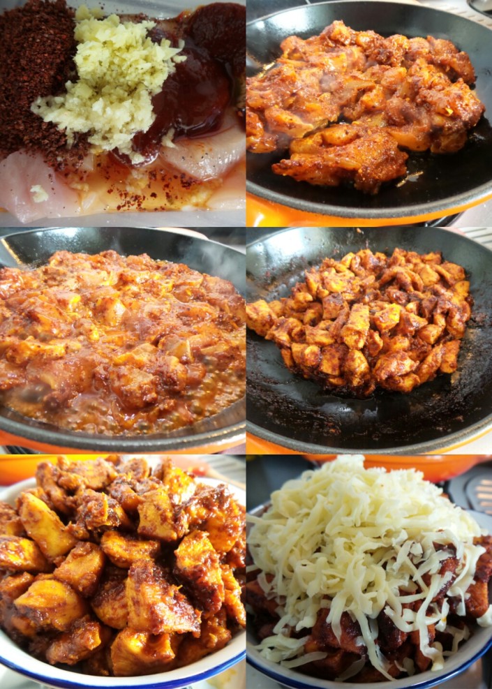 Korean Fire Chicken (Chijeu-buldak) - Delishar | Singapore Cooking ...