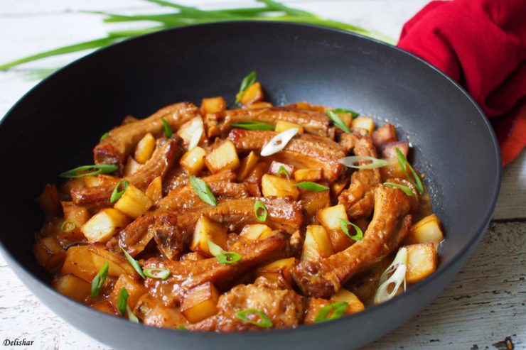 Pineapple Braised Ribs