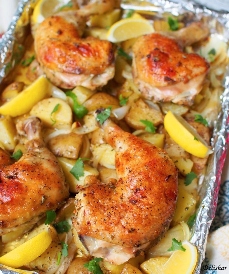 One Pan Chicken and Potatoes 5