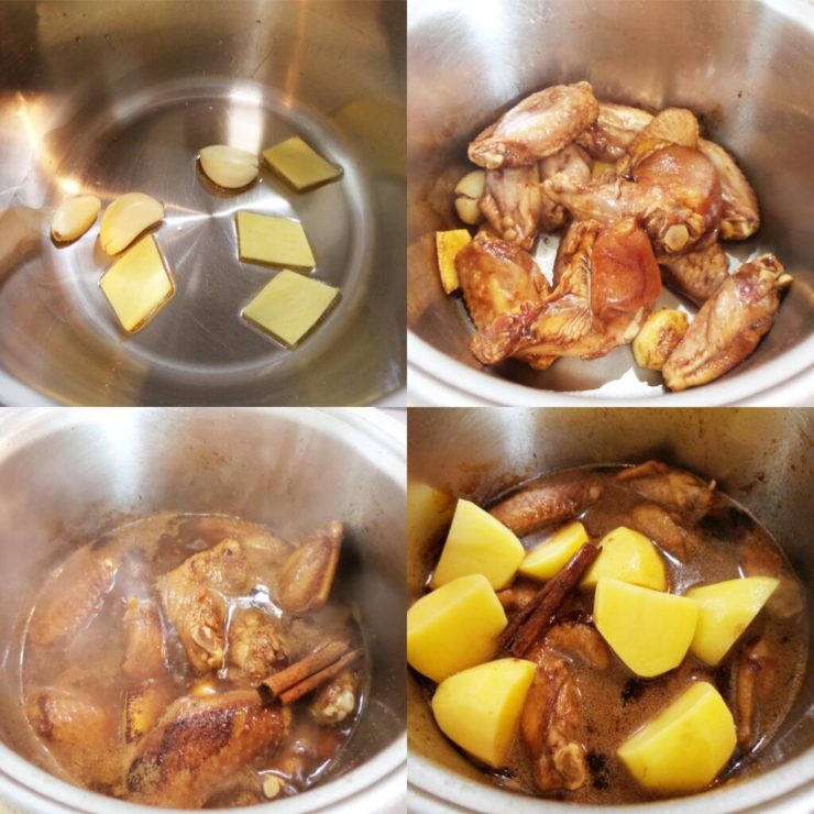 Soy Braised Chicken Potatoes Delishar Singapore Cooking Recipe And Food Blog