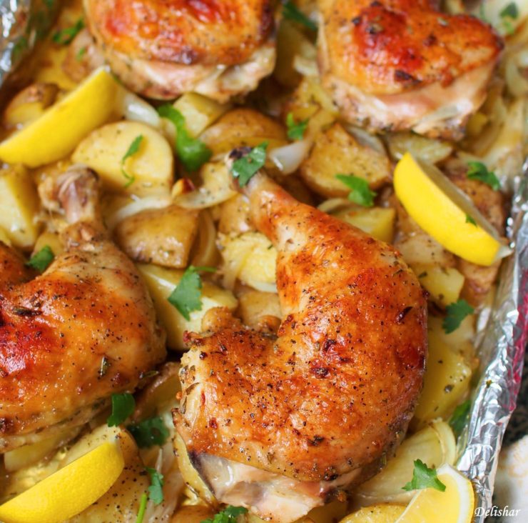 One Pan Chicken and Potatoes insta 1