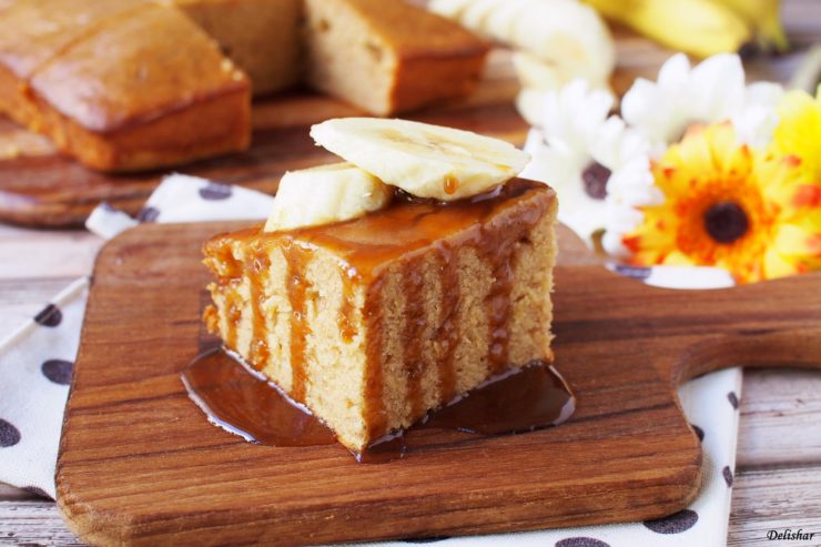 Banana Toffee Cake 1