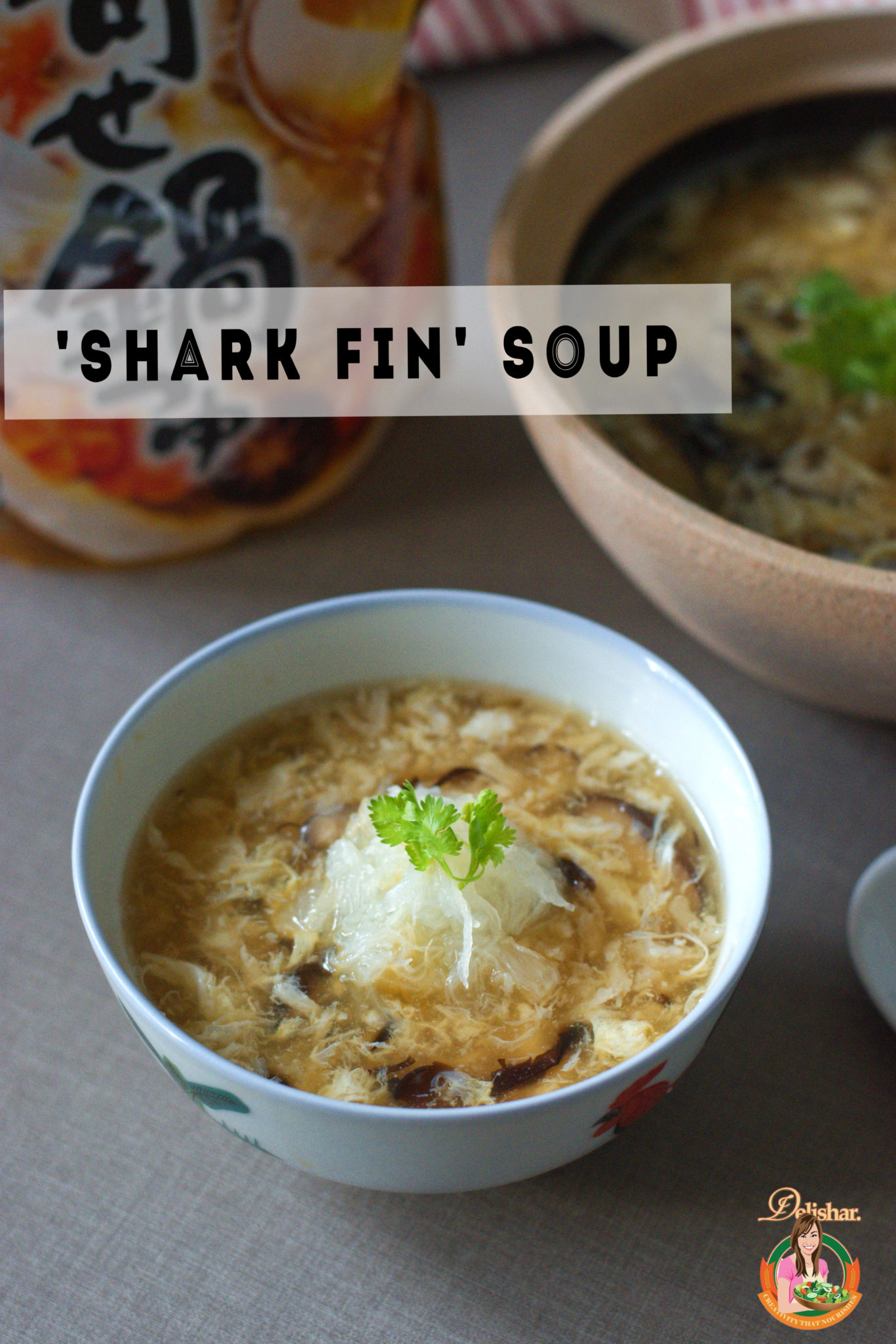 'Shark Fin' Melon Soup (鱼翅瓜汤） - Delishar | Singapore Cooking, Recipe ...