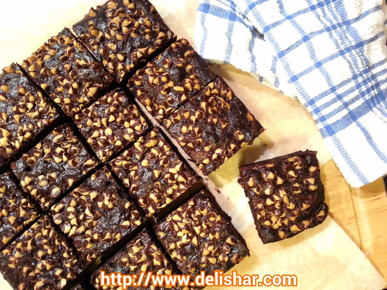 Browned Butter Double Chocolate Brownie - Delishar | Singapore Cooking ...