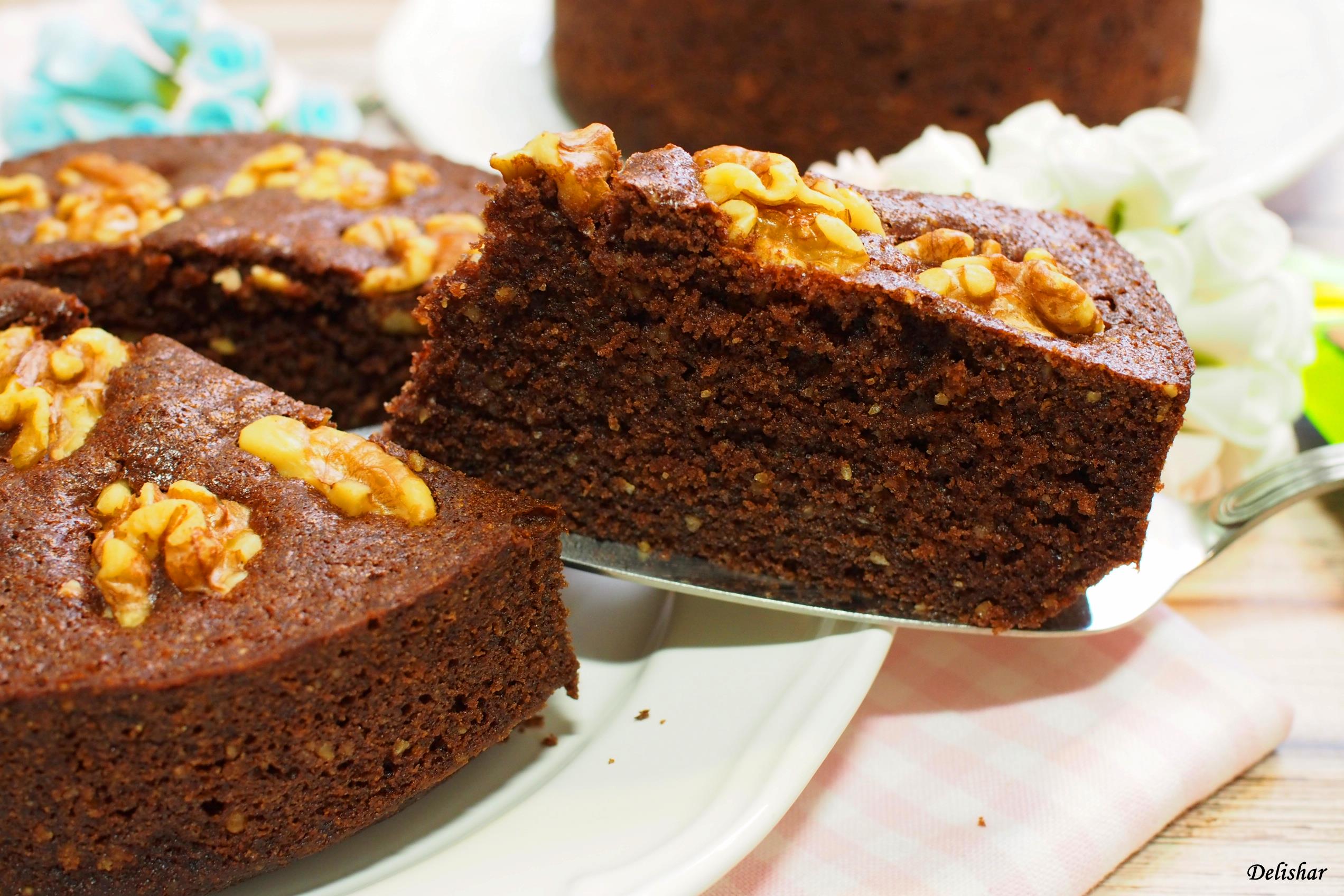 Chocolate Yellow Cake-The Little Epicurean