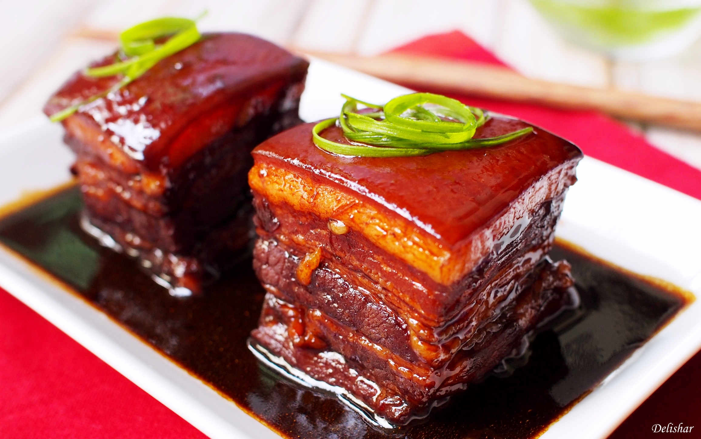 Dong Po Rou (Braised Pork Belly) | Delishar - Singapore Cooking Blog