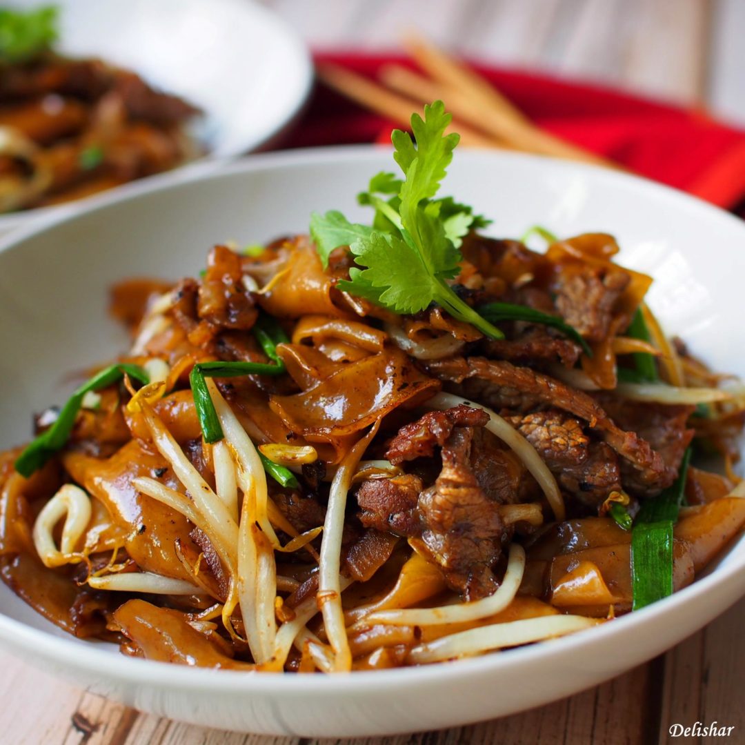 Dry Beef Hor Fun (干炒牛河) - Delishar | Singapore Cooking, Recipe, and ...