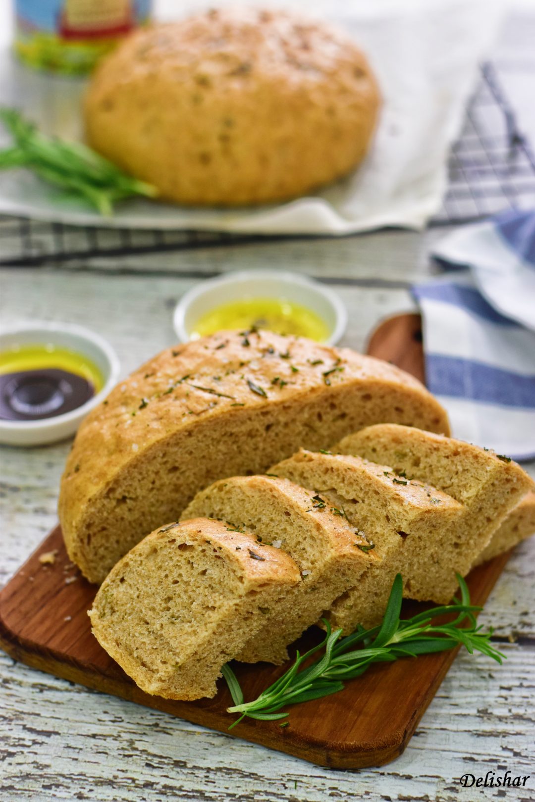 Rosemary Olive Oil Bread Delishar Singapore Cooking Recipe And Lifestyle Blog