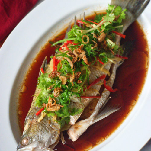 Cantonese Steamed Fish - Delishar | Singapore Cooking, Recipe, and ...