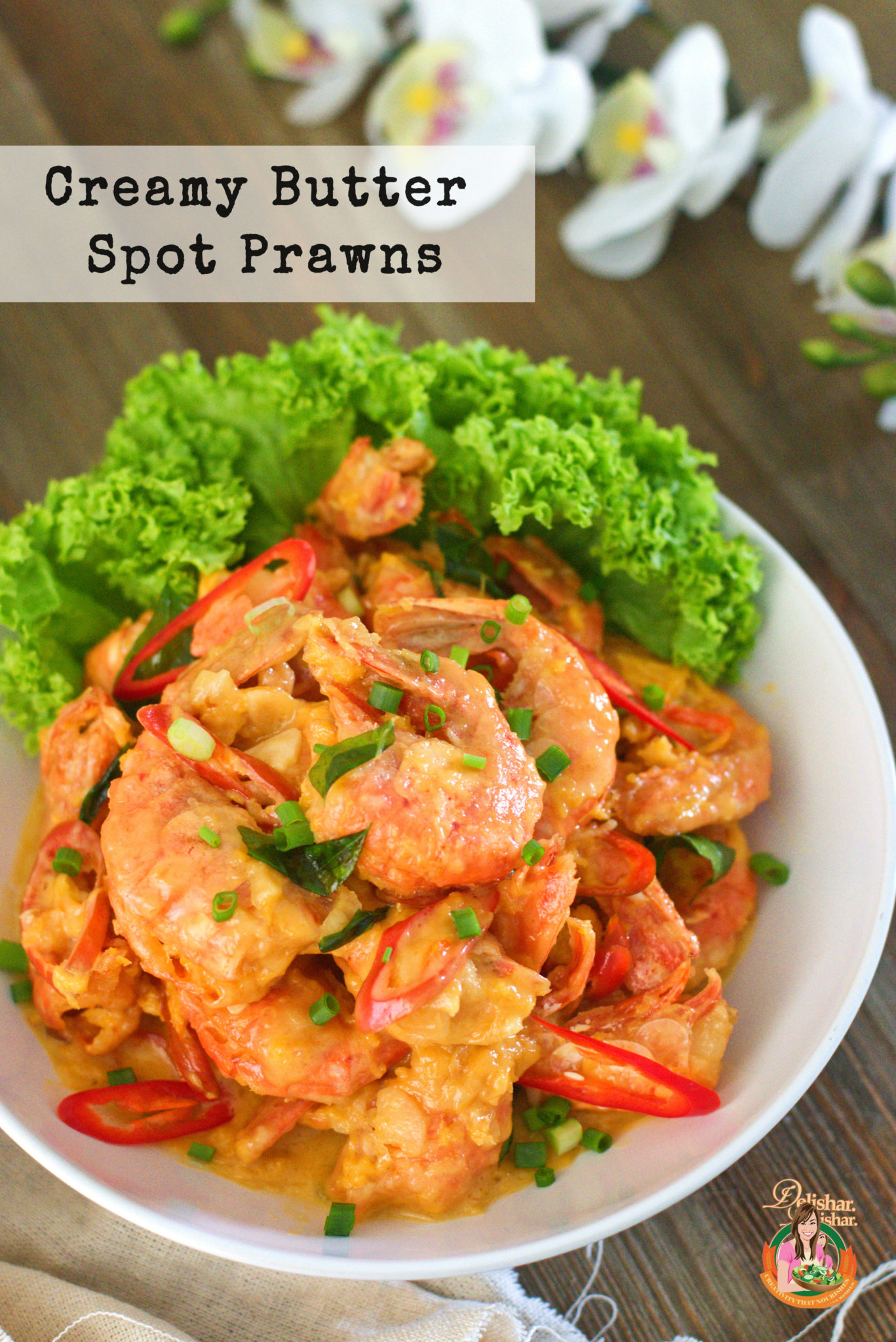 Creamy Butter Spot Prawns - Delishar | Singapore Cooking, Recipe, and ...