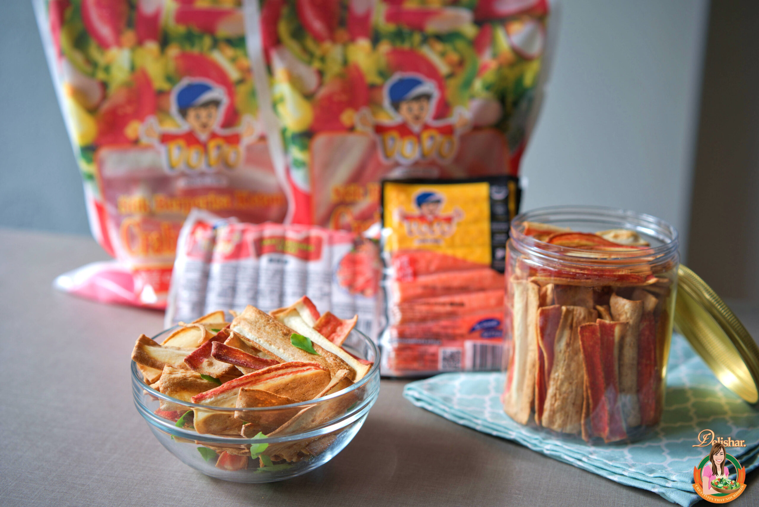 Crispy Baked Crabsticks